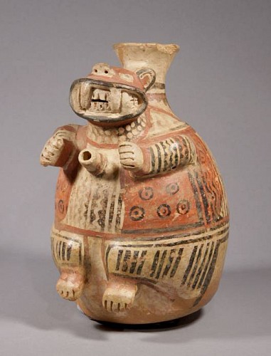 Ceramic: Recuay Mythical animal effigy vessel Price Upon Request