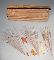 Peru, Chancay Weaver's Basket with Implements
Textile