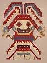 Peru, Huarmey Tapestry deity with rayed headdress
Textile