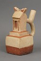 Peru, Moche III Ceramic Vessel in the Form of a Gabled House
Ceramic