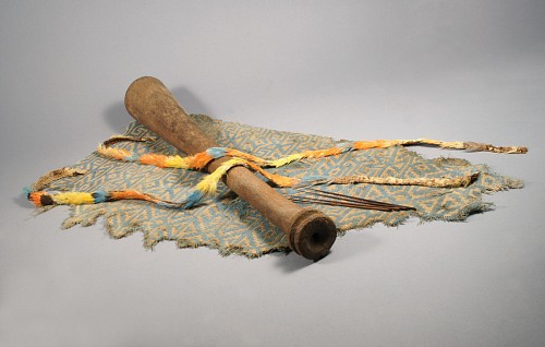 Nazca Wooden Blow Gun with Wrappings $4,500