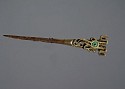 Peru, Recuay Gilt Copper Pin Decorated with the Moon Animal
Metal