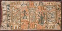 Peru, Chancay Painted Cotton Panel with Four Abstract Figures and Symbols
Textile