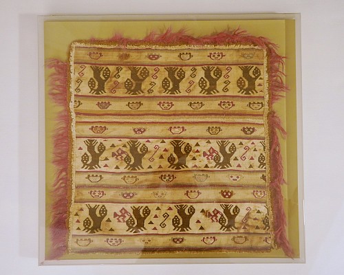 Chimu Tapestry Panel with 18 Cacti $3,250