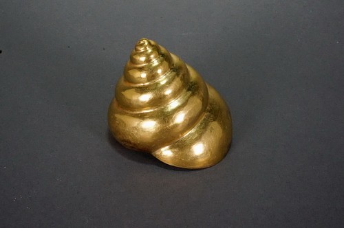 Moche Gold Bead in the Form of a Tree Snail $35,000