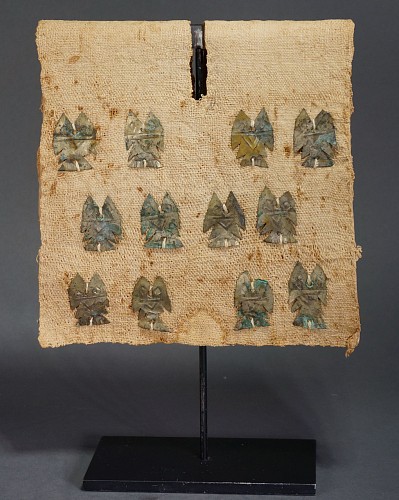Exhibition: AFFORDABLE ARTIFACTS: $3,500 and UNDER, Work: Miniature Tunic with Fish Appliques $2,500