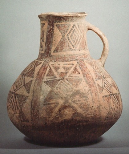Ceramic: Bolivian Ceramic Vessel Decorated with Geometric Designs $2,800