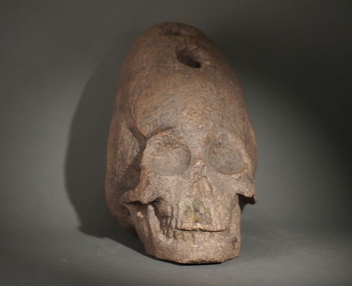 Official Archaeological Replica of Nasca Elongated Trophy Head $3,500