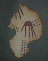 Peru, Paracas Painted Cloth Fragment with Purple Jellyfish
Textile
