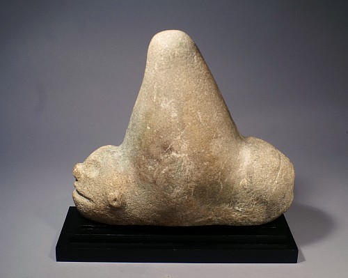 Taino  Stone Three-pointer of YÃƒÂºcahu, the Supreme Spirit $22,000