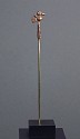 Peru, Inca Gold Fastening Pin Topped with Bird Perched on Corn Cob
22, Metal